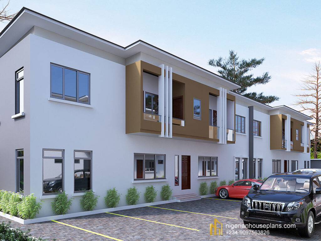 1 and 2 bedroom block of flats (Custom-2801)