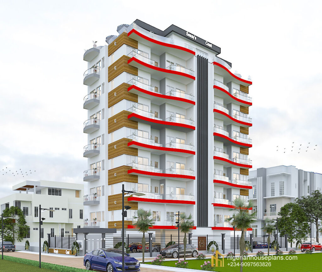 3 bedroom apartment building (CS-3801)