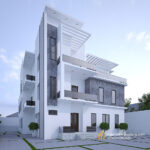 5 bedroom duplex with pent floor (CS-5803)