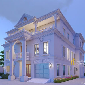 6 bedroom duplex with pent fl. (Custom-6804)