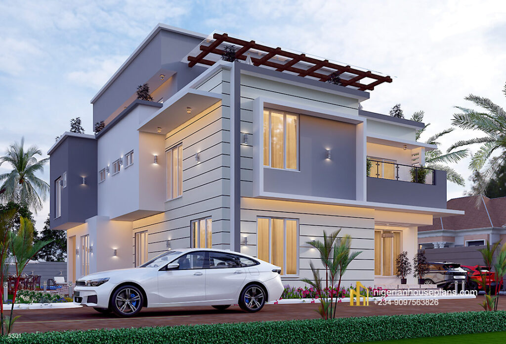 5 bedroom duplex with pent floor (Ref. 5301)