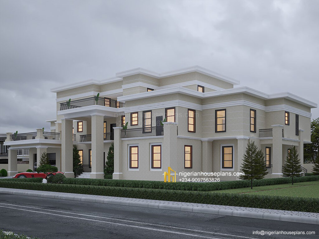 7 bedroom duplex with pent floor (Ref. 7001)