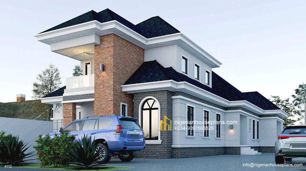 4 bedroom pent duplex, 2 bedroom flat (Ref. 4112)