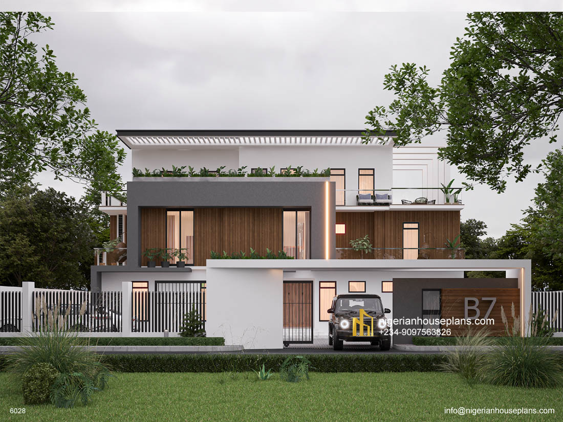 6 bedroom duplex with pent floor (Ref. 6028)