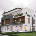 6 bedroom duplex with pent floor (Ref. 6028)