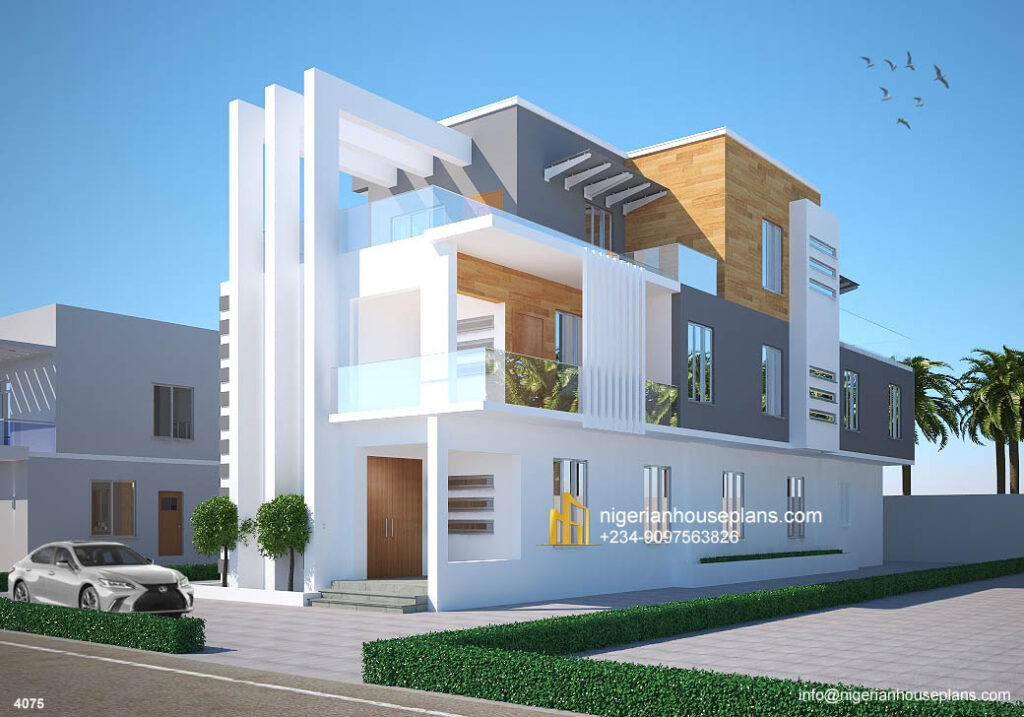 4 bedroom duplex with pent floor (Ref. 4075)