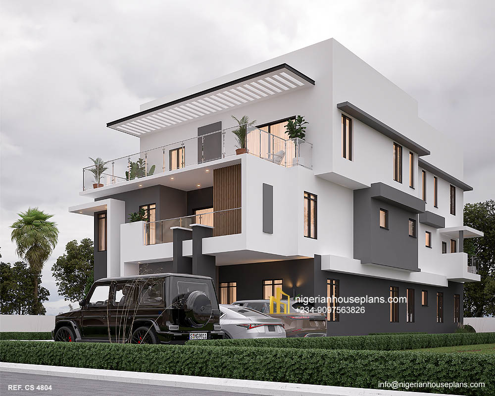 4 bedroom duplex with pent floor (Ref. Cs 4804)
