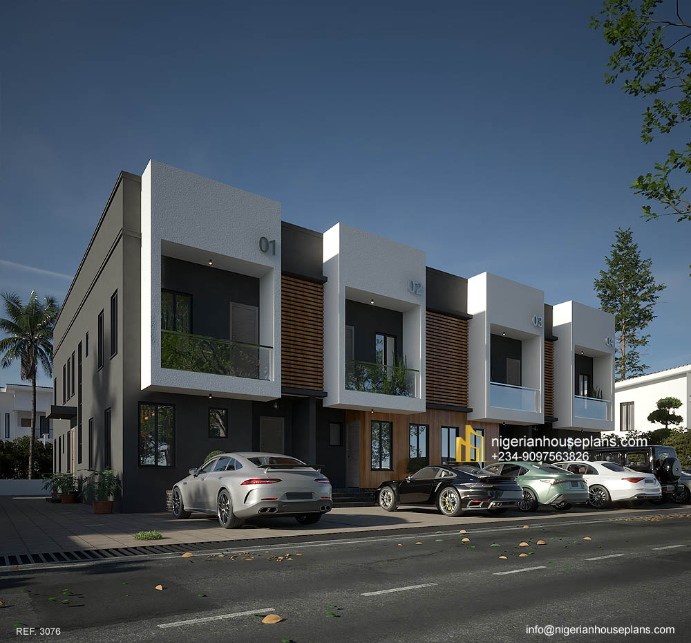 3 bedroom terrace apartments (Ref. 3076)