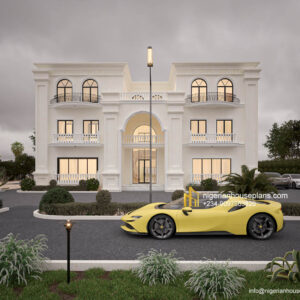 9 bedroom mansion design (Ref.CS 9204)