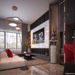 3 bed. apartment Interior design (Ref. CS 3080)