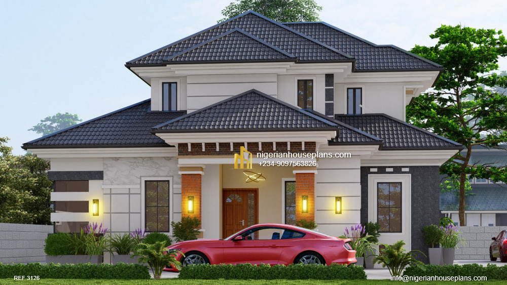 3 bedroom bungalow with pent floor (Ref 3126)