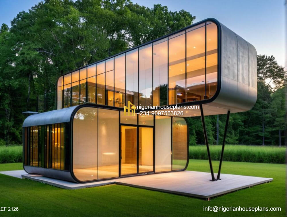 2 bedroom cabin house (Ref. 2126)