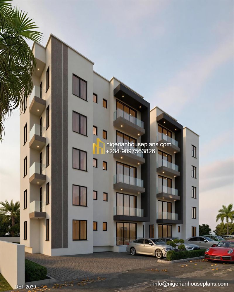 1 and 2 bedroom block of flats (Ref. 2039)