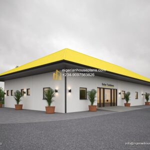 Solar turbine building (Ref.9209)