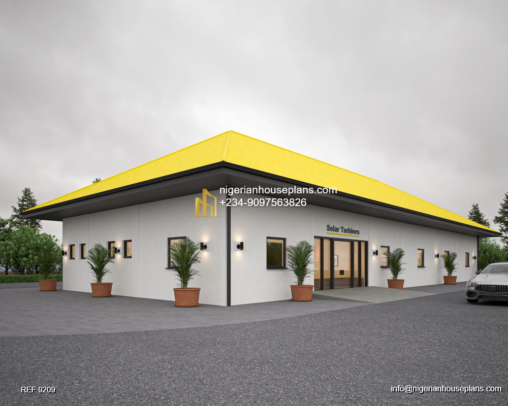 Solar turbine building (Ref.9209)