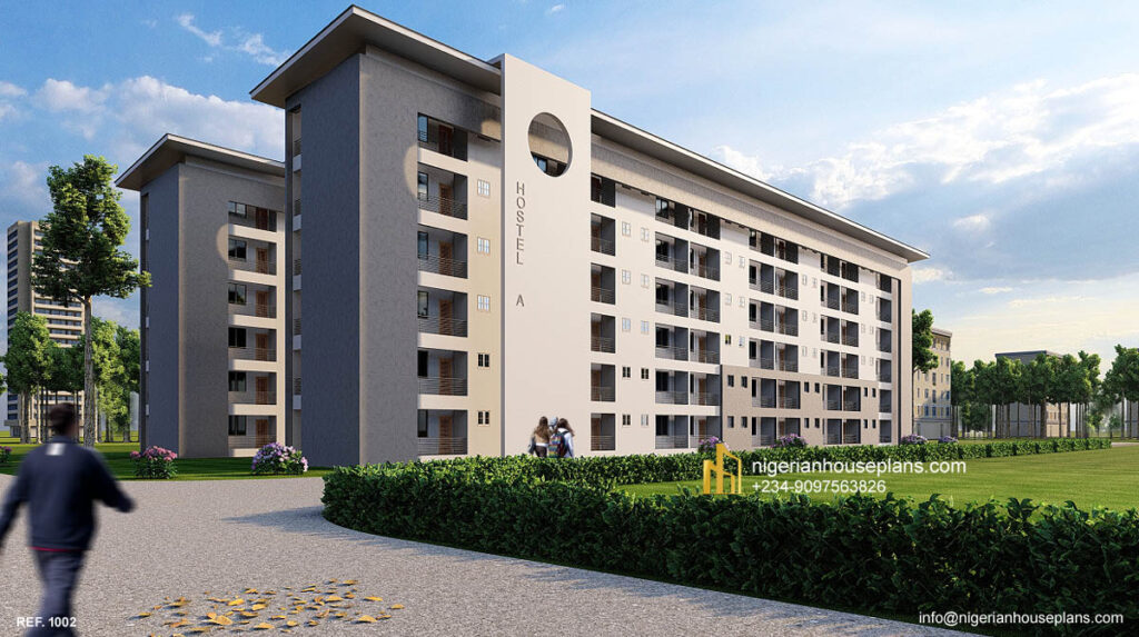 Hostel building (Ref. 1002)