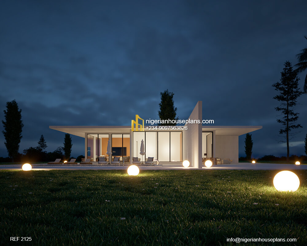 Minimalist bungalow design (Ref. 2125)
