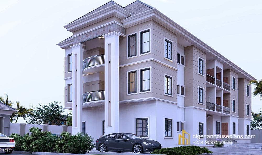 3 bedroom block of flats (Ref.3032)