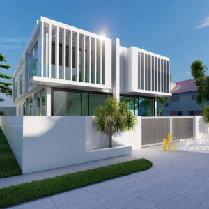 3 bedroom semi detached duplex (Ref 3046)
