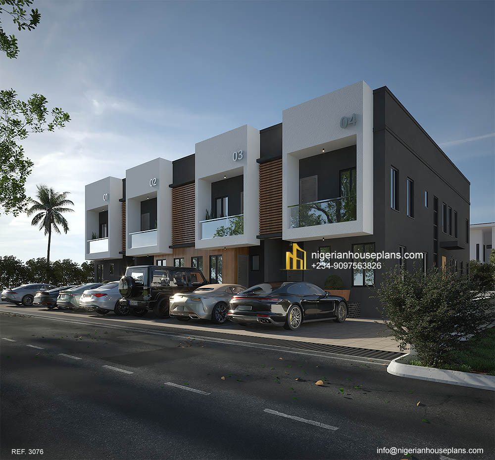 3 bedroom terrace apartments (Ref. 3076)