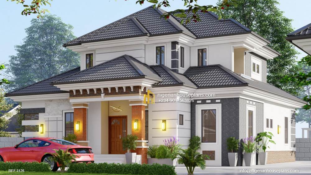 3 bedroom bungalow with pent floor (Ref 3126)