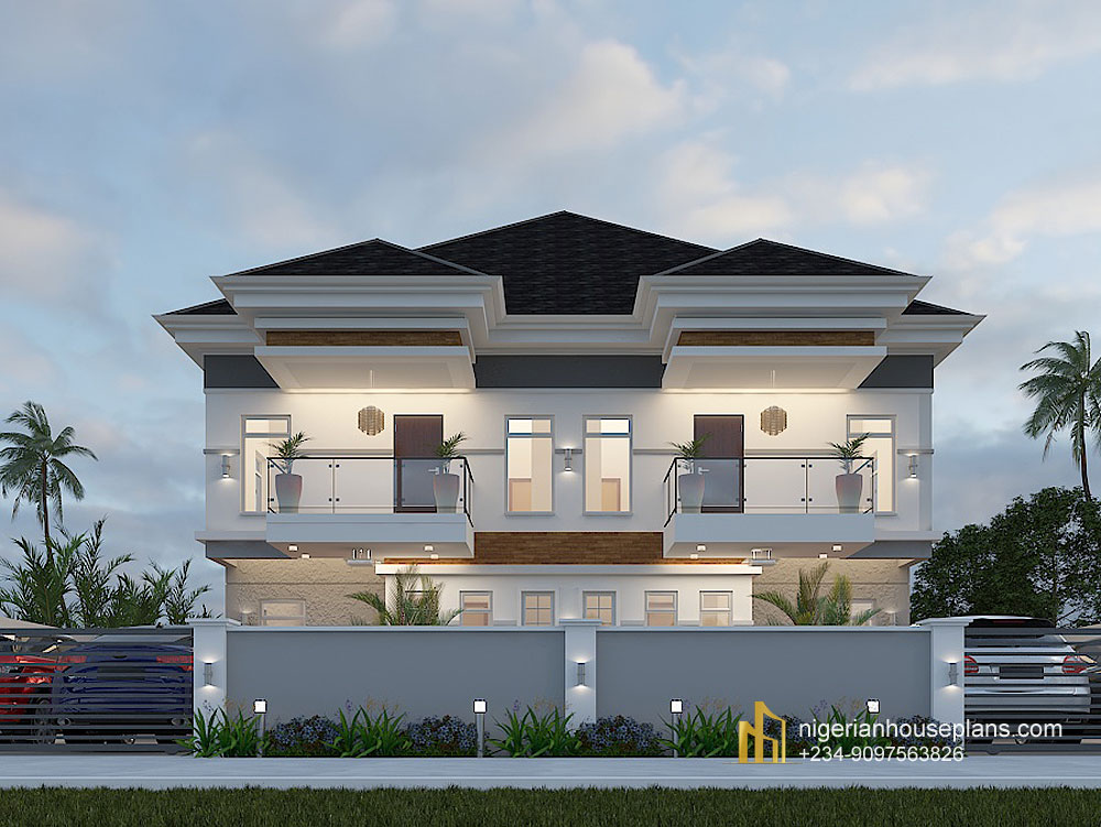 4 bedroom semi detached duplex (Ref. 4062)