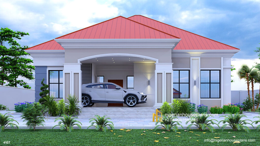 4 bedroom bungalow (Ref 4107)