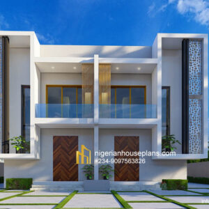 4 bedroom semi-detached duplex (Ref.4128)