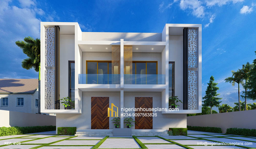 4 bedroom semi-detached duplex (Ref.4128)