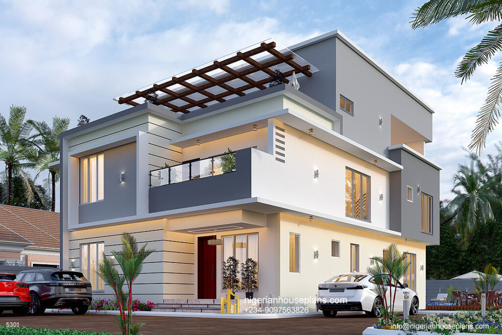 5 bedroom duplex with pent floor (Ref. 5301)