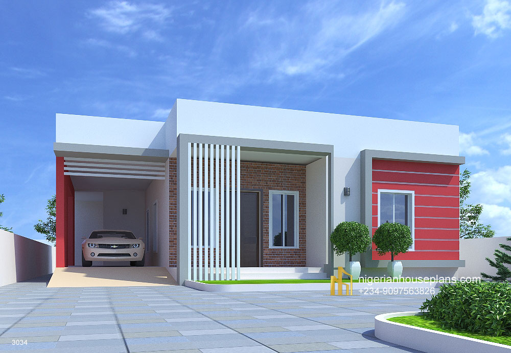 3 bedroom bungalow (Ref. 3034)
