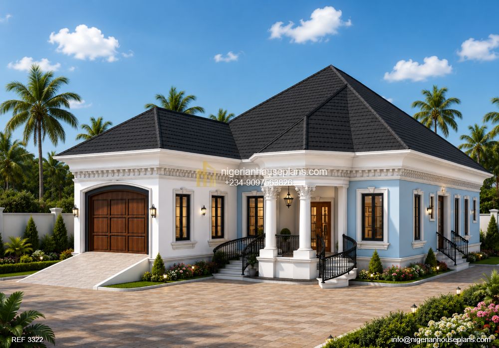 3 bedroom bungalow (Ref. 3322)