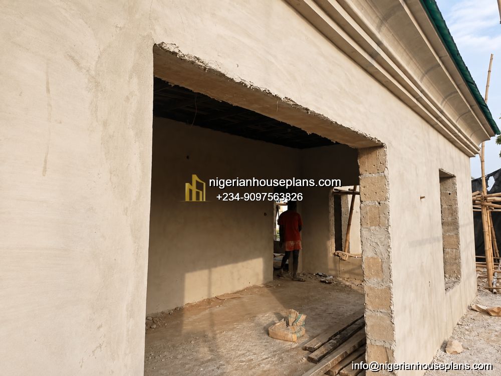 Old house remodeling at Abagana, Anambra State
