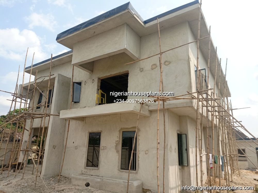 Residential building built at Eneka Port Harcourt