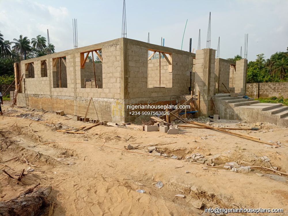 Residential building at Tombia Bayelsa State.