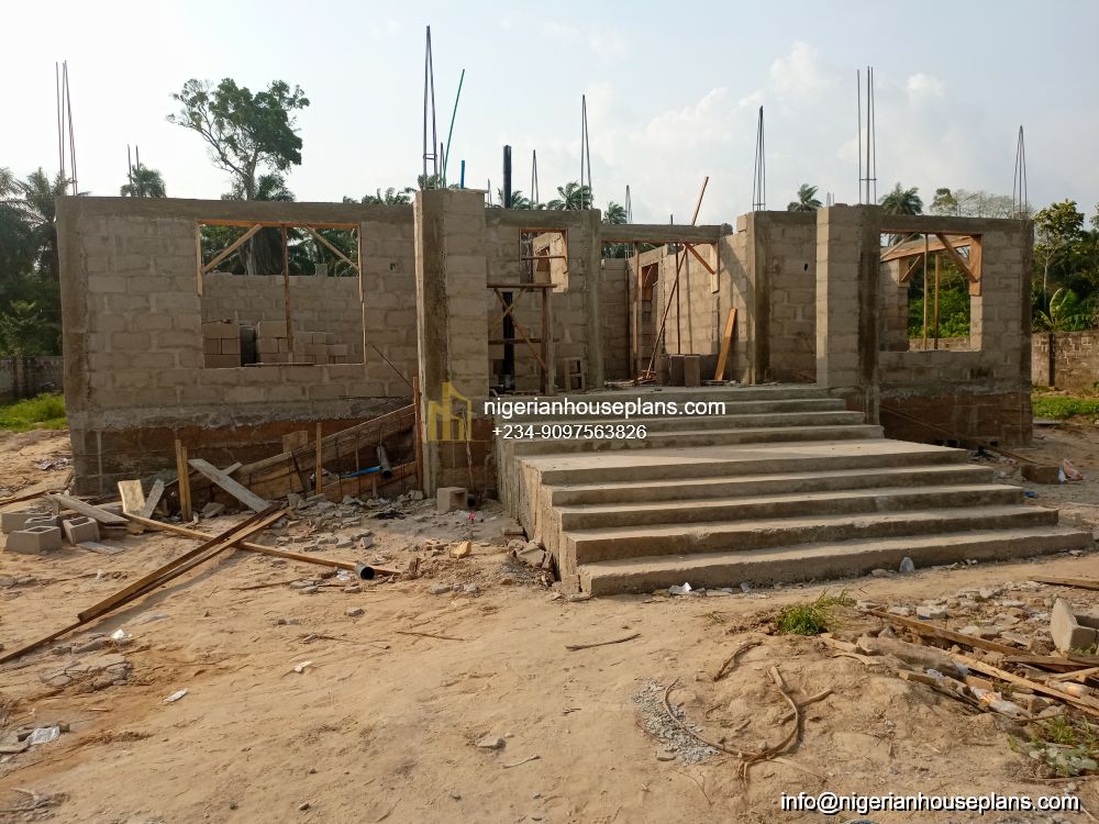Residential building at Tombia Bayelsa State.